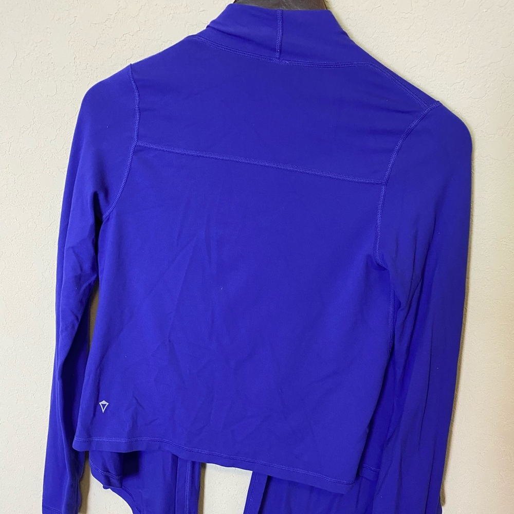 Iviiva purple athletic cover up top size 12